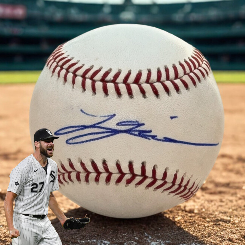Lucas Giolito Signed ROMLB Baseball 2016 Spring Training Rawlings White Sox Auto